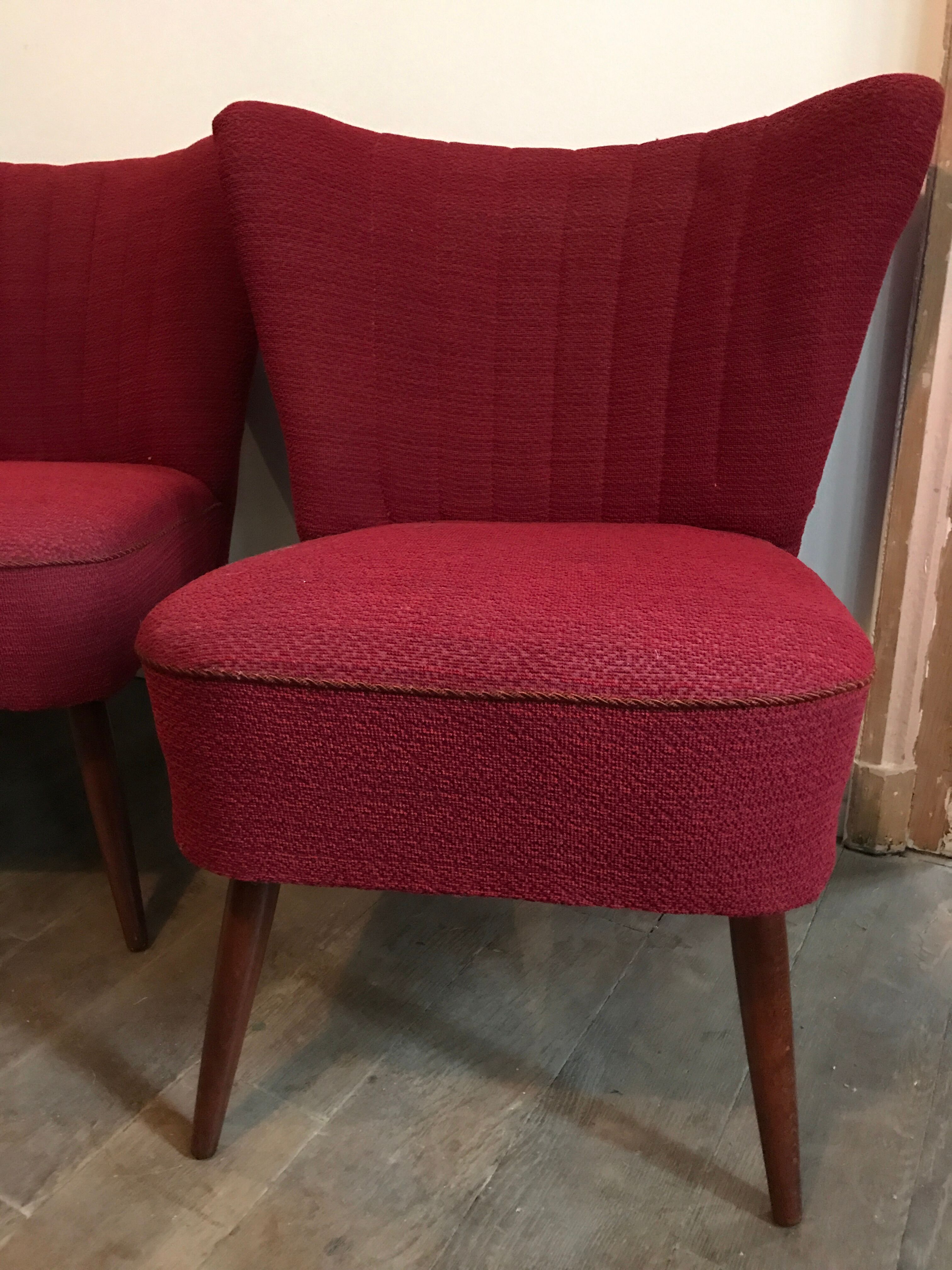 Pair of armchairs cocktail