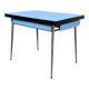 Table formica bleu Sogemap 1960
