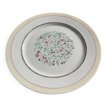 Lot de 6 Assiettes Plates en Porcelaine