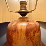 Grande lampe grès années 60