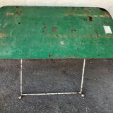 Former garden table folding iron table