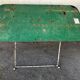 Former garden table folding iron table