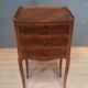 Louis XV style chest of drawers in veneered wood