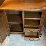 TV stand oak 80 years