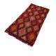 Vintage Turkish Mini Kilim Rug ,73 X 35 Cm