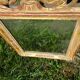 Antique mercury mirror, Louis XVI style gilded frame, 84x50cm
