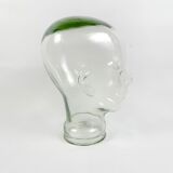 Head hat Marotte in thick glass