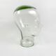Head hat Marotte in thick glass