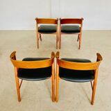 Chaises vintage danoises Kai Kristiansen modèle 32 pour Schou Andersens Møbelabrik