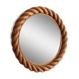 Vintage round mirror 34cm