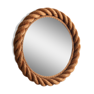 Vintage round mirror 34cm