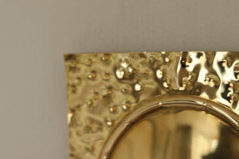 Pair of Swedish Brass Wall Sconces