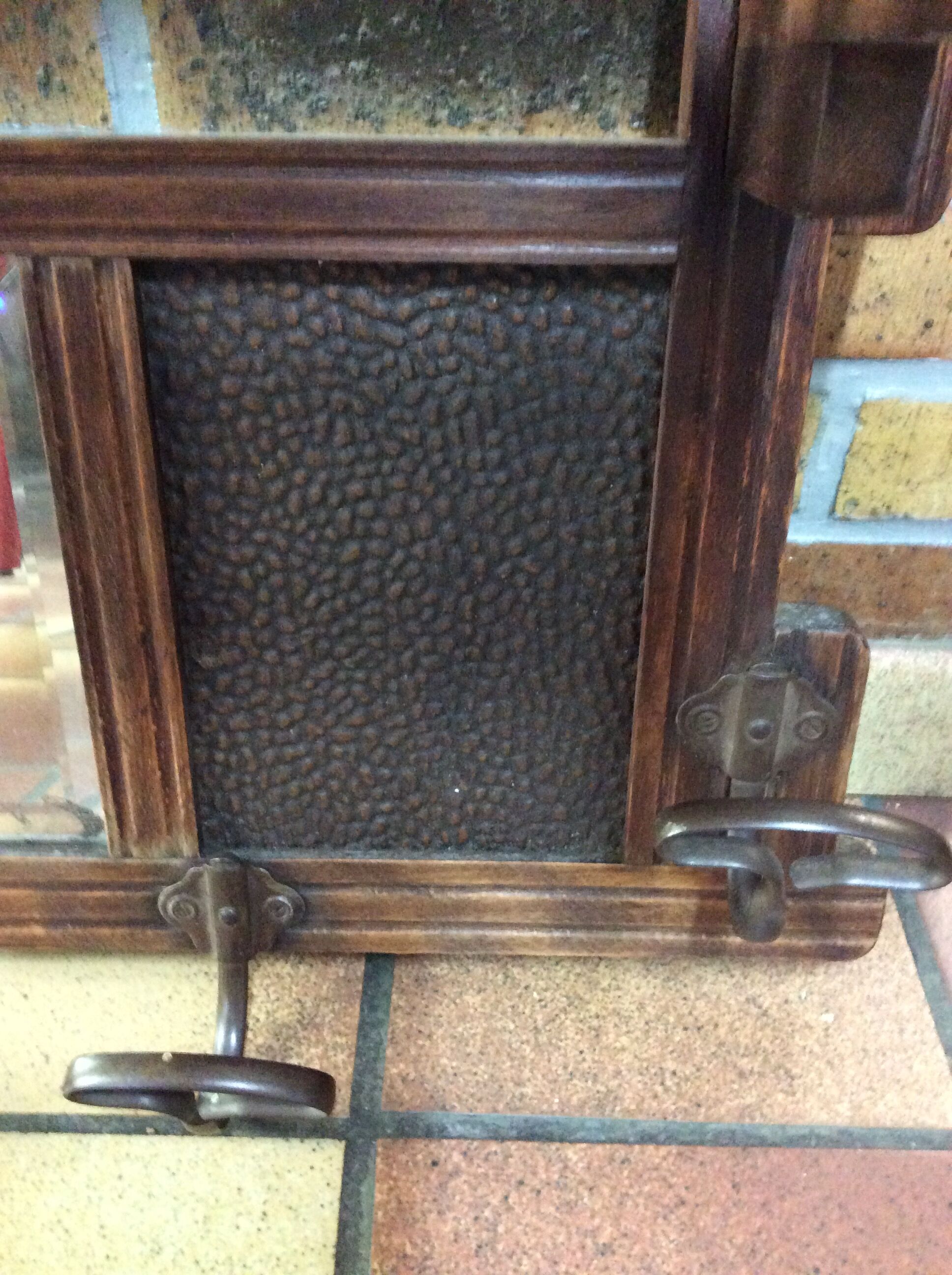 Door wall coat wooden