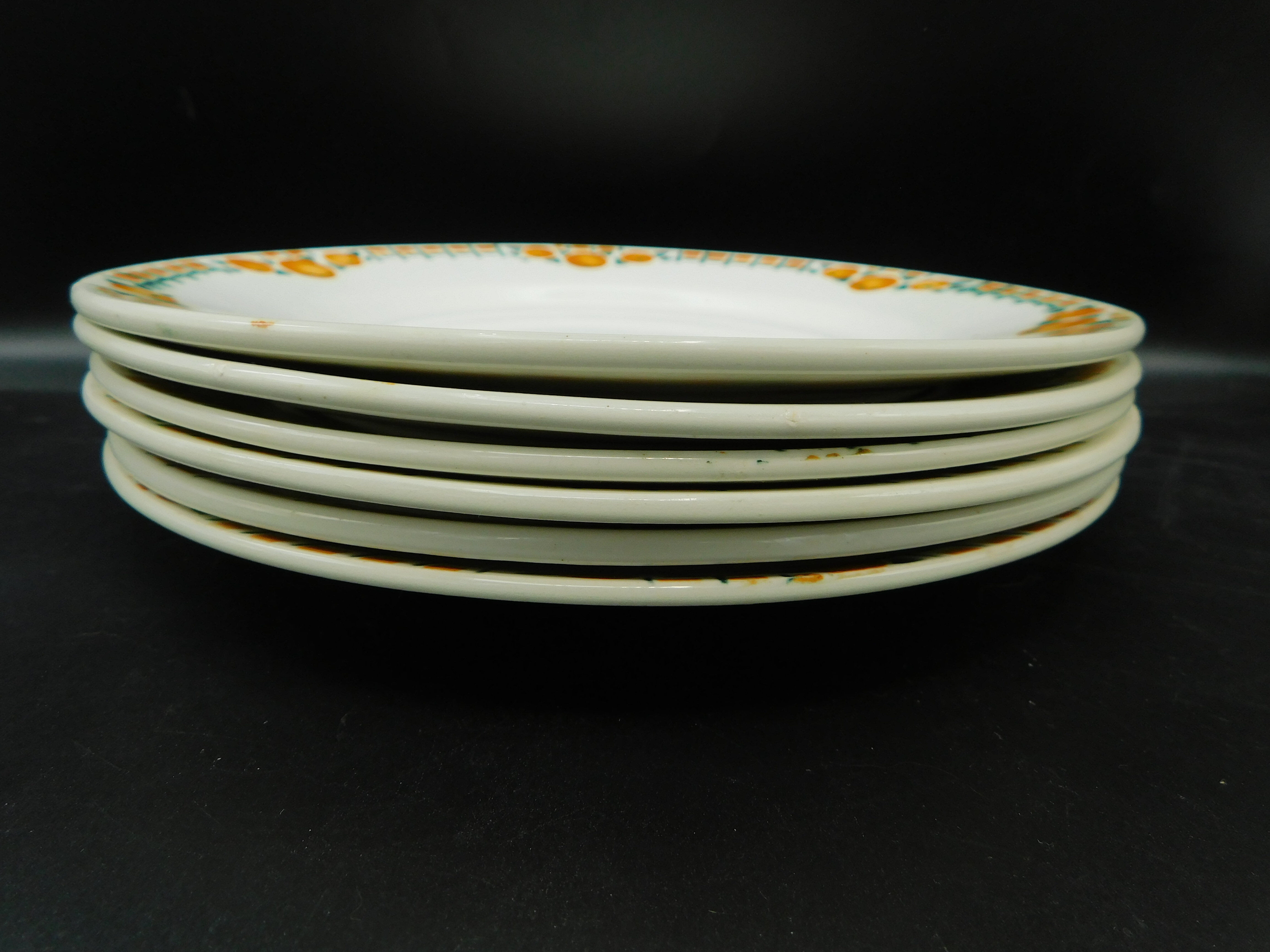 6 flat plates Saint-Amand Céranord - Cotentin