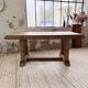 Table de repas chêne 1940 Dudouyt 240cm