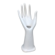 Hand ring holder, vase in white ceramic Vintage