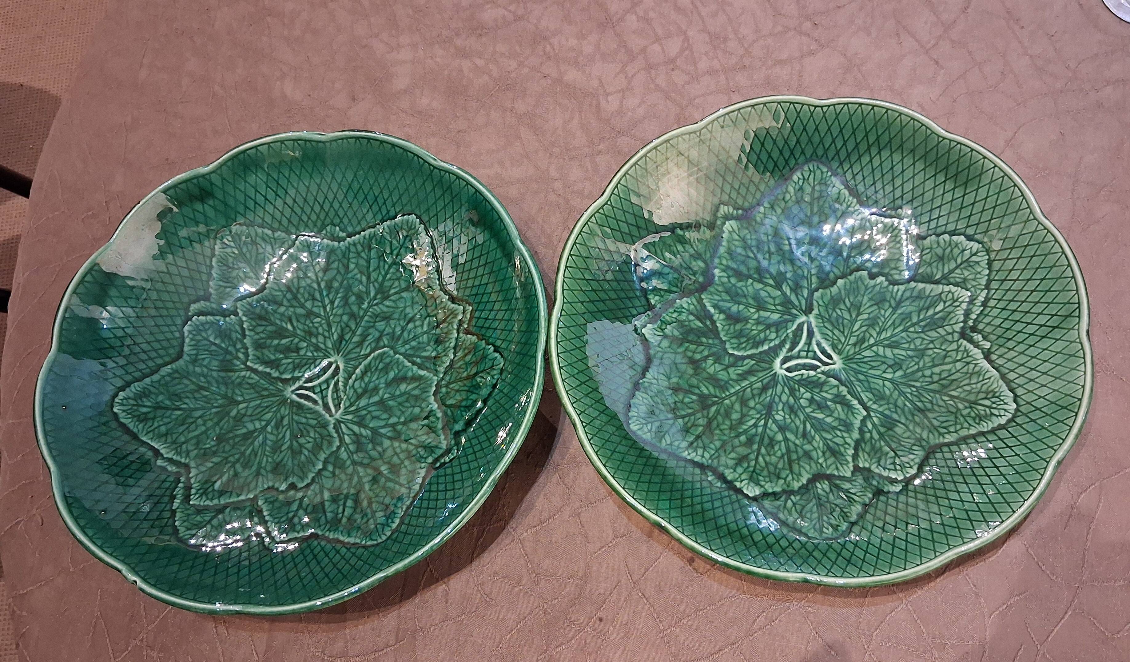 shallow dish earthenware from GIEN
