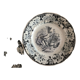 5 talking plates Choisy Le Roi XIXth series "Chinoiseries"
