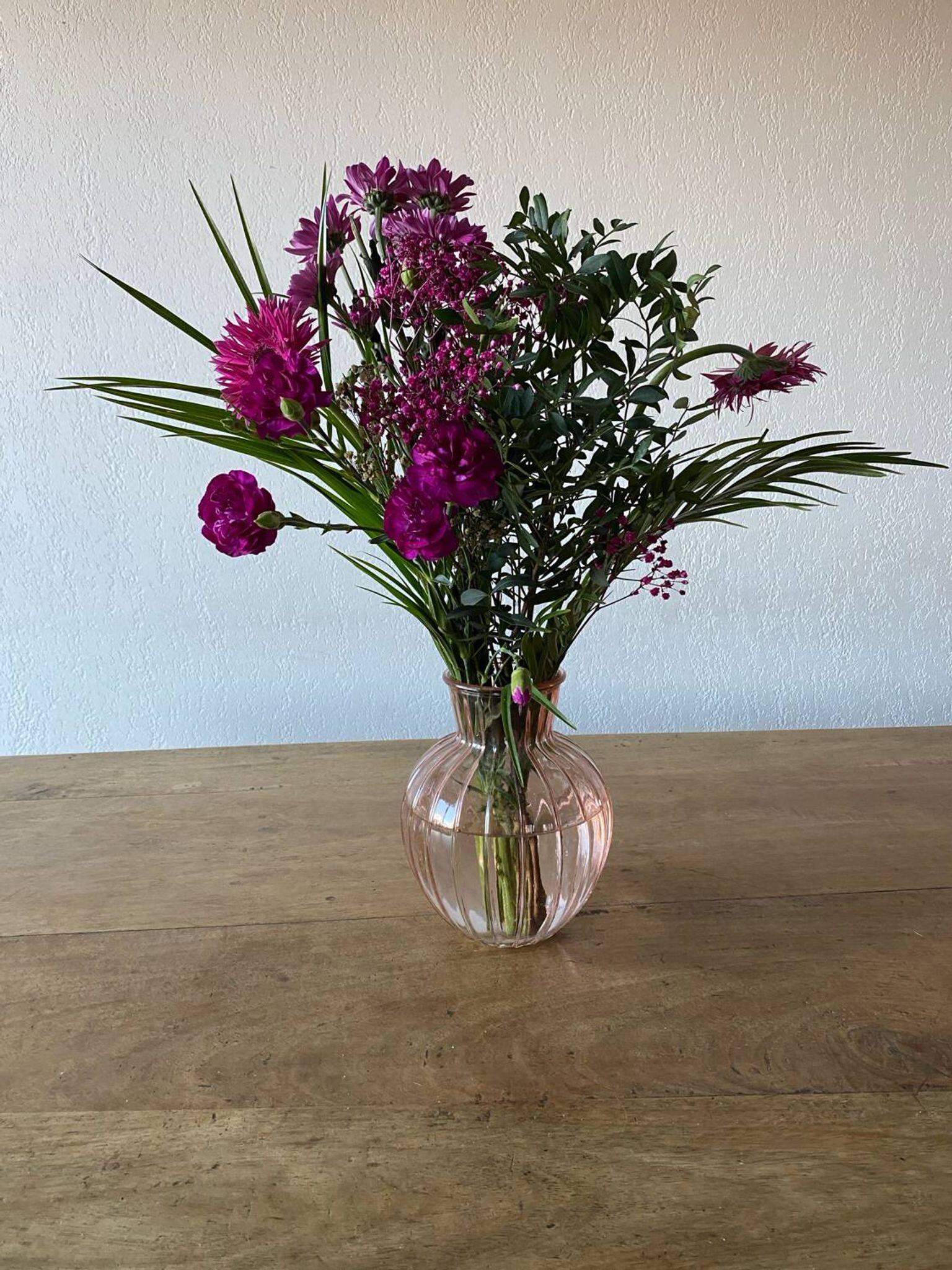 Pair of glass vases