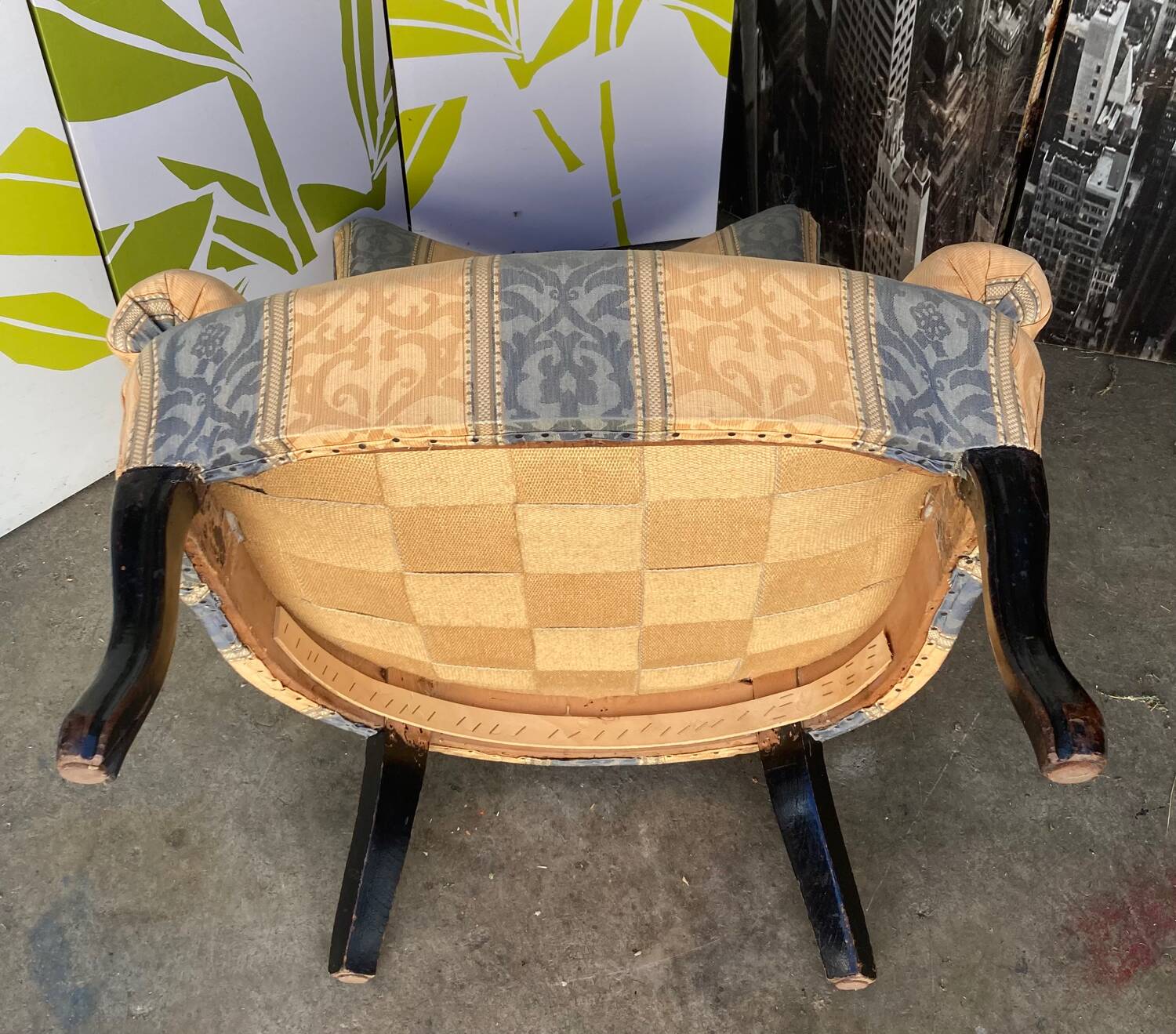 Napoleon III fireside chair, 19th century