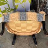 Napoleon III fireside chair, 19th century