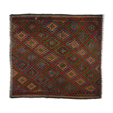 Anatolian handmade kilim rug 258 x 138 cm