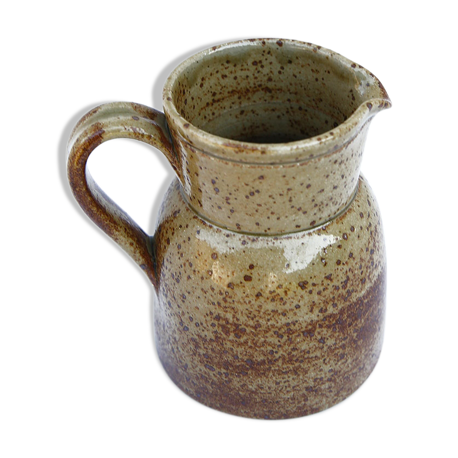 Hurtault family sandstone milk pitcher, Puisaye, La Borne