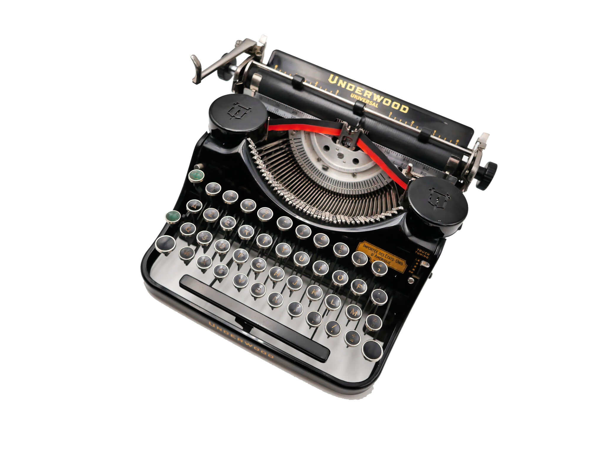 Underwood universal black typewriter revised ribbon new 1935