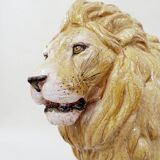 Terracotta lion, Italy, 1960
