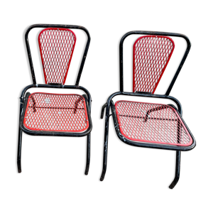 Lot de 2 chaises pliantes