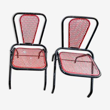 2 Seducta folding chairs