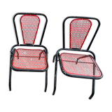 2 Seducta folding chairs