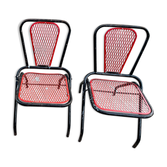 2 Seducta folding chairs