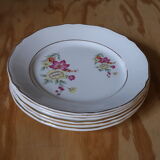 6 Vintage plates