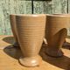 Mazagrans cups in artisanal stoneware by 4