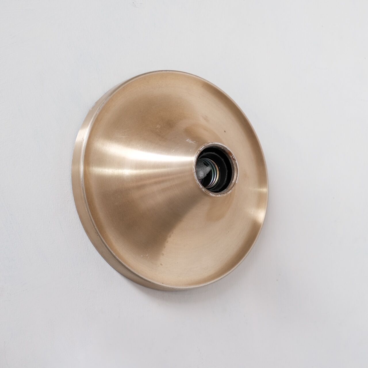 Pair of Mid-Century Italian Brass Wall or Ceiling Sconces (2 Pairs available)