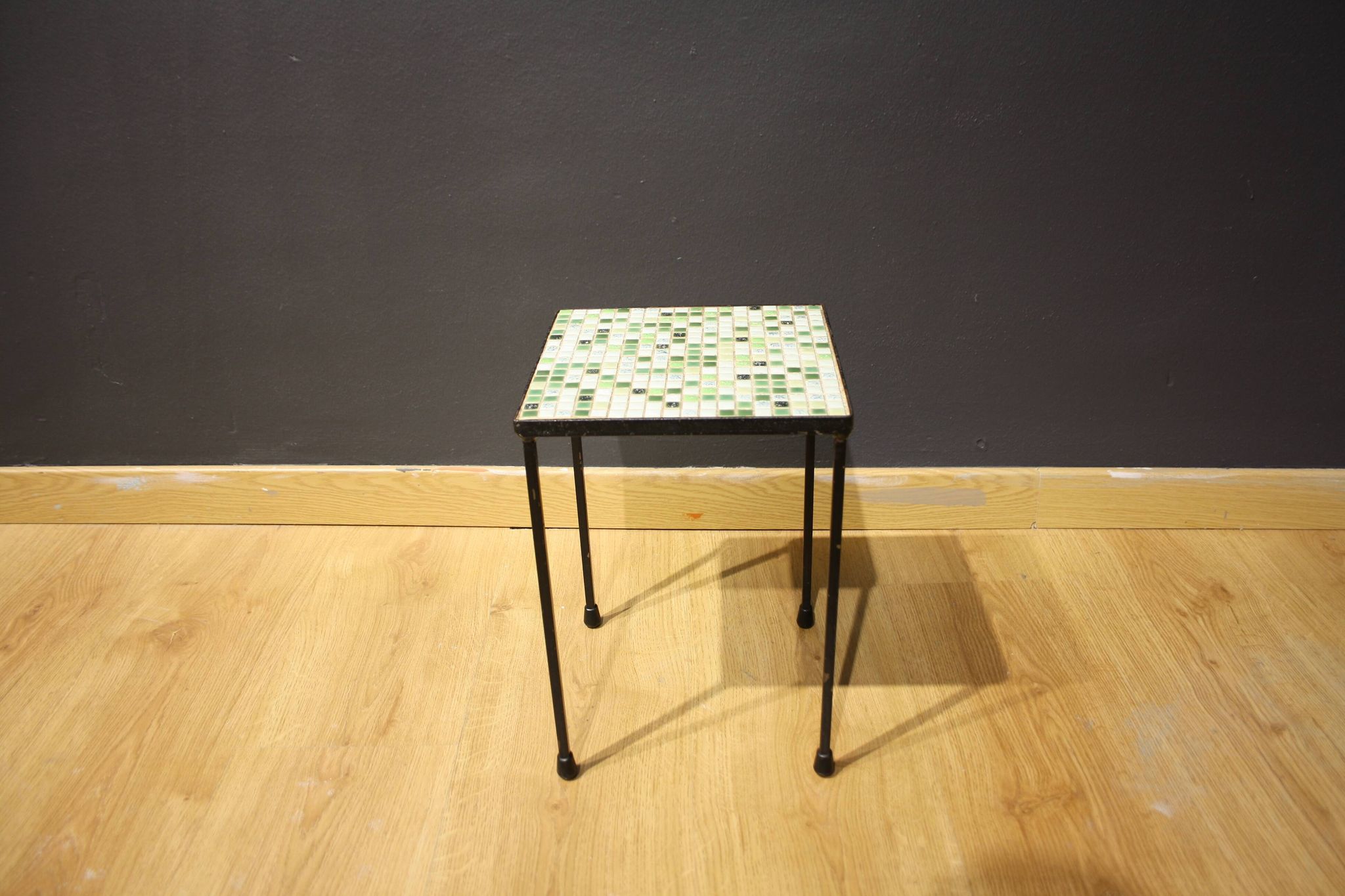 Small mosaic tile side table