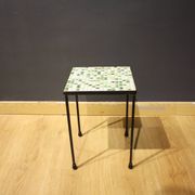 Small mosaic tile side table