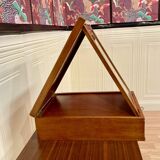 Miroir et rangement design scandinave 1950.