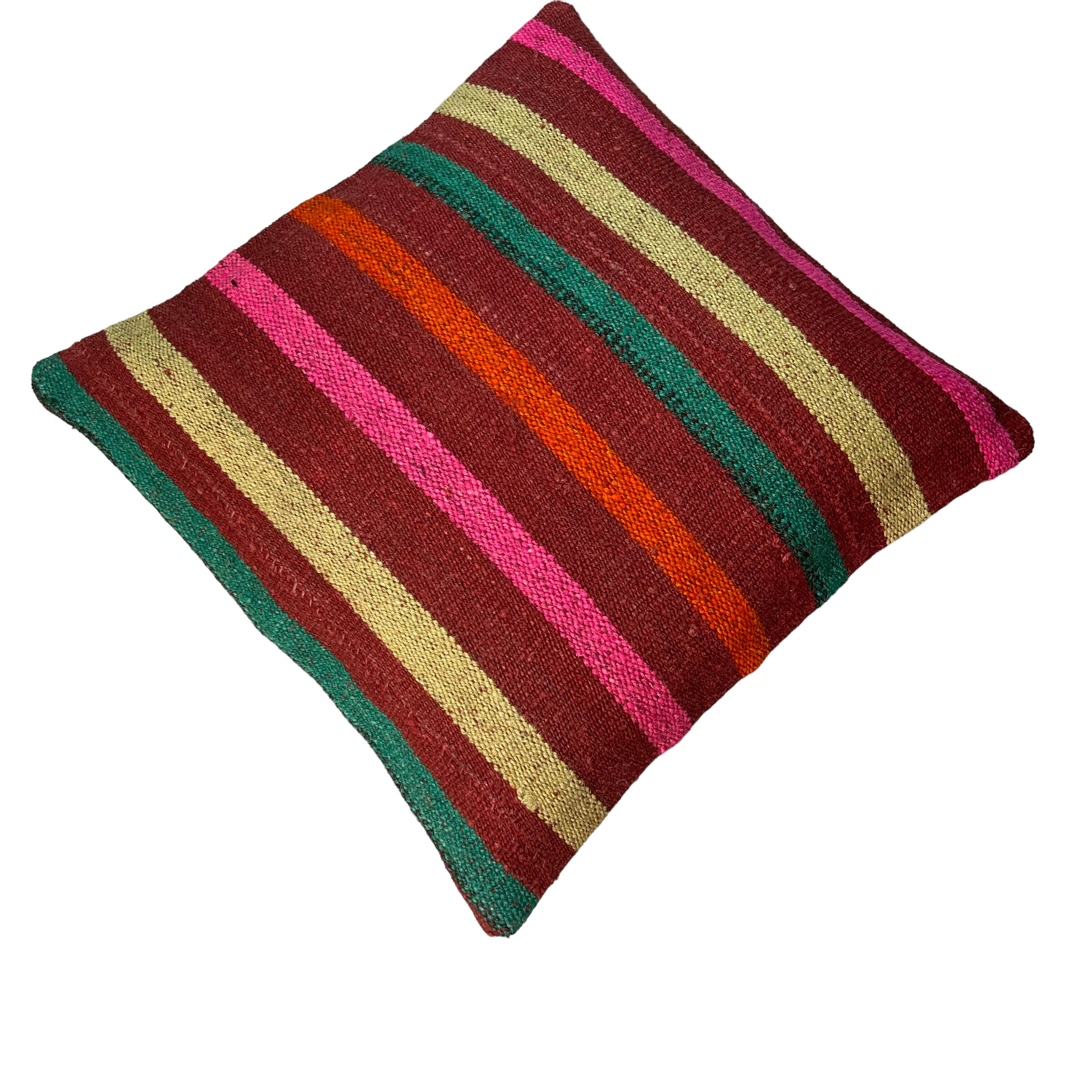 Vintage turkish Kilim cushion cover 40x40cm