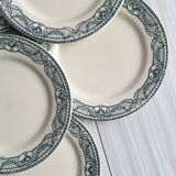 set of 6 antique plates