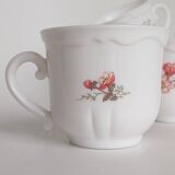 Arcopal floral coffee cups
