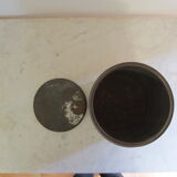 Round box in painted sheet metal KUB