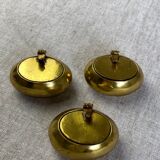 Brass pocket ashtrays