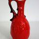 Vallauris two-tone liqueur service vintage flamed stoneware