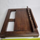 Solid wood reading desk, adjustable