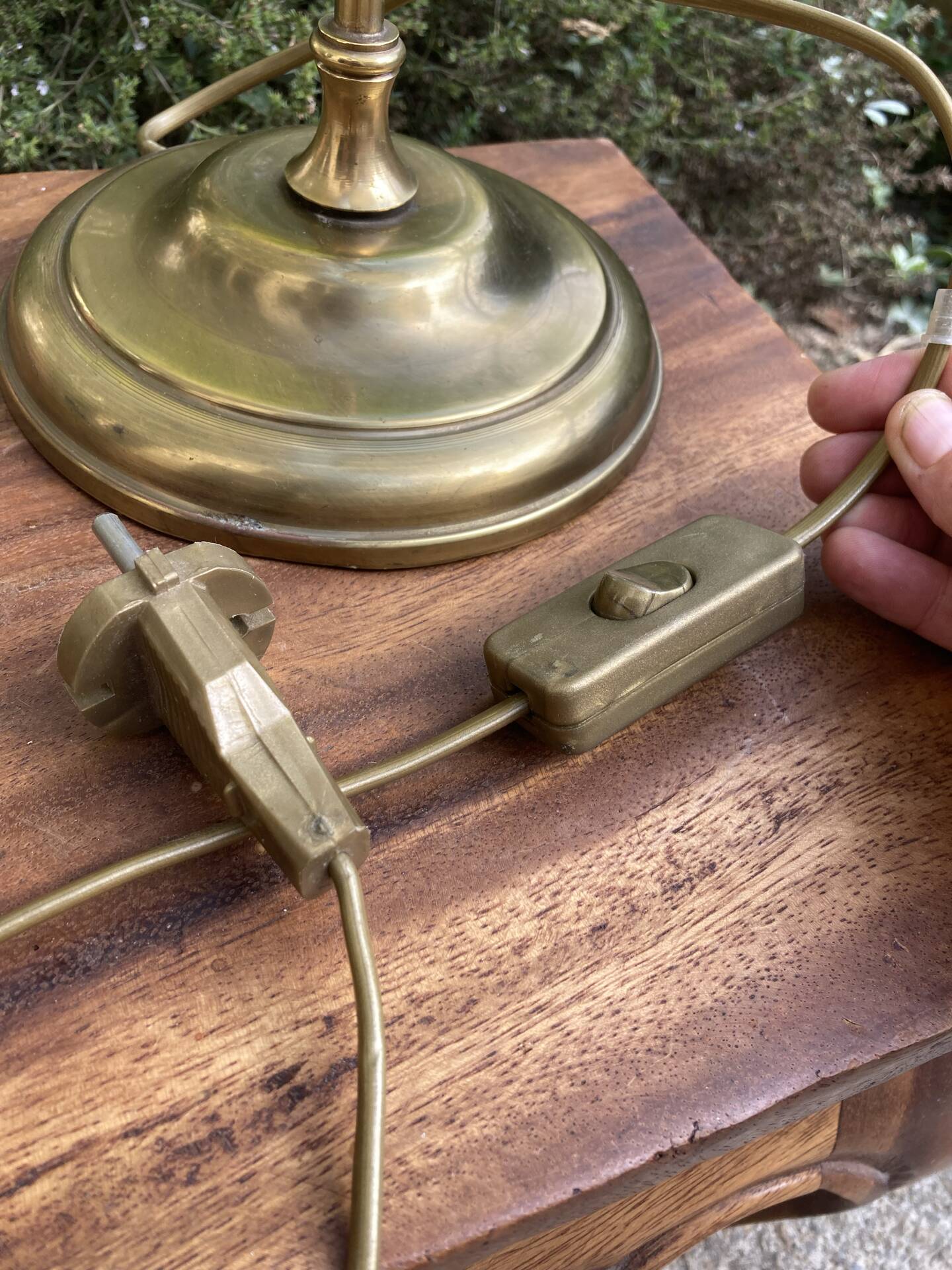 Art Deco revival table lamp