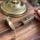 Art Deco revival table lamp