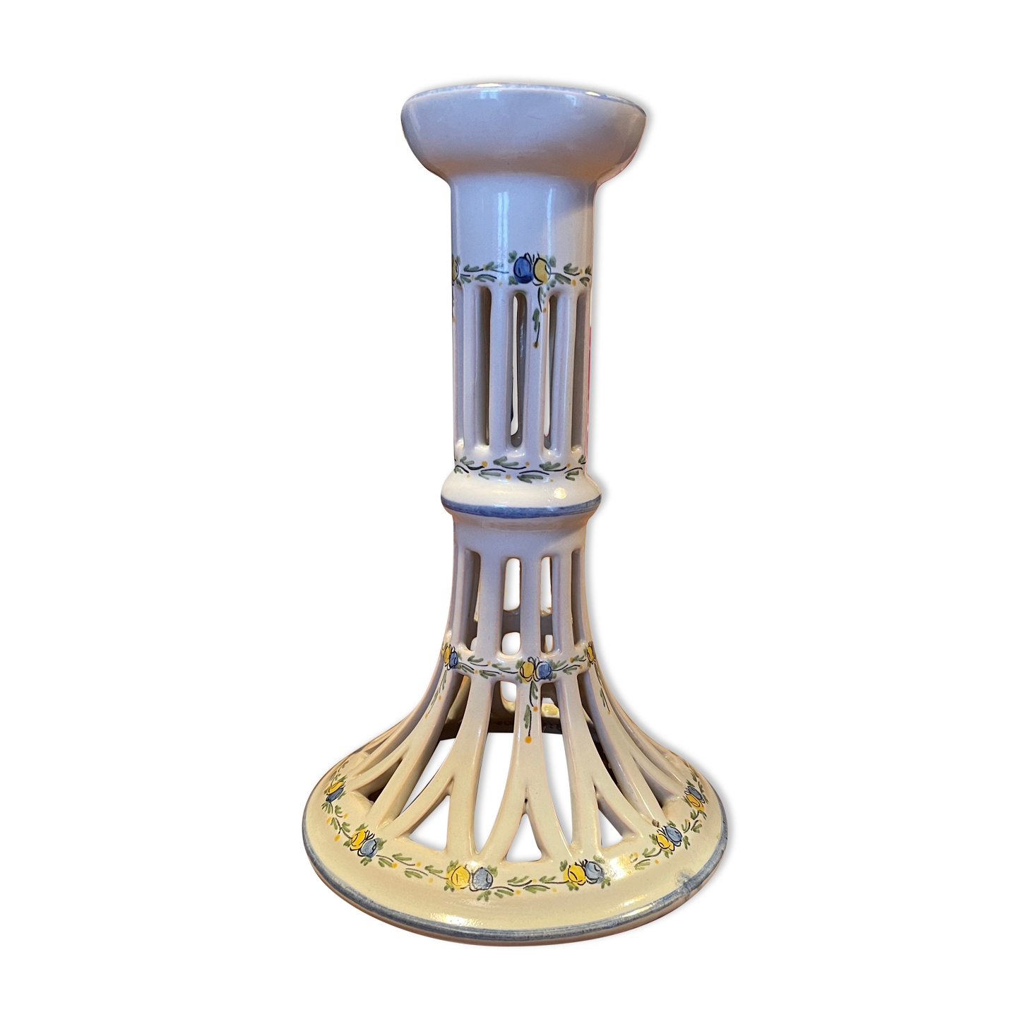 Candle holder FAM (Faïencerie d'Art de Malicorne)