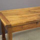 19th Century Walnut Farm Table